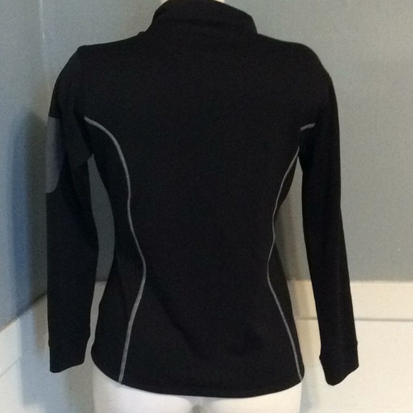 Ping Womens Black Poly 1/4 Zip Athletic Pullover Top Sz L - Picture 7 of 8